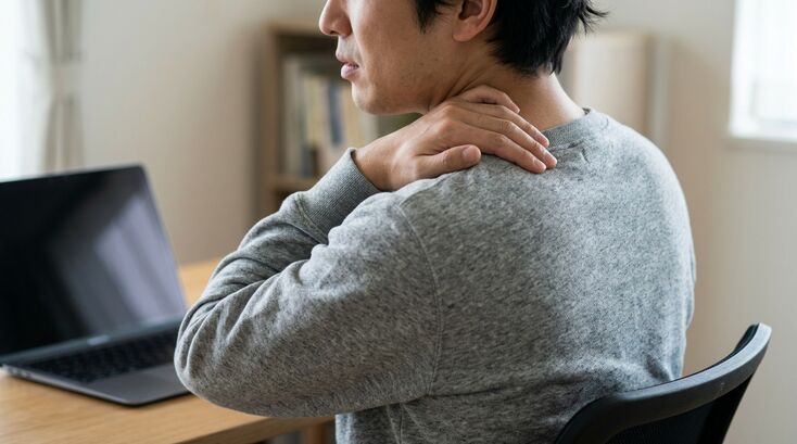 肩こりは姿勢の悪さが原因？正しい座り方や仕事中にできる改善方法を詳しく解説