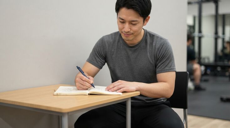 筋トレの記録は何を書く？初心者向けに必要な記録内容と書き方を紹介  